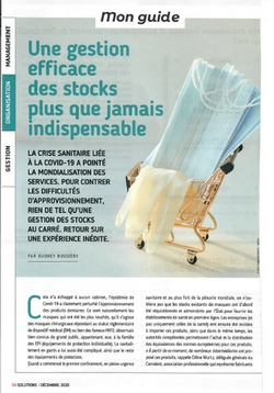 Article gestion des stocks Solution Cabinet Dentaire