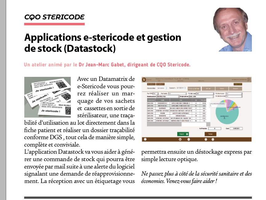 application e-stericode