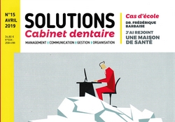 Parution dans :Solutions cabinet dentaire