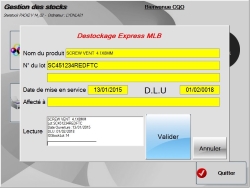 déstockage express sur Stericode