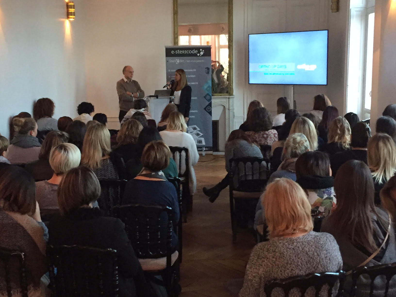 Conférence de Ortho'up pour présenté son logiciel de traçabilité