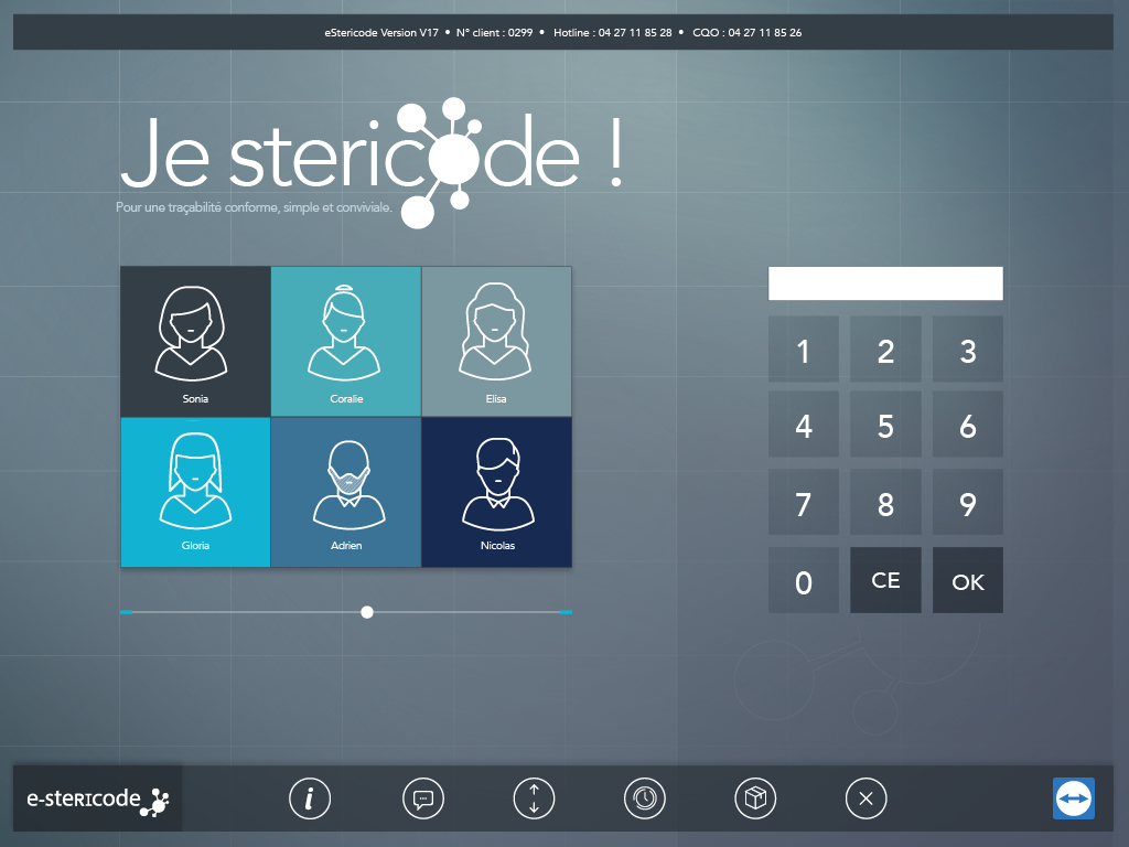 e-stericode - Identification application 