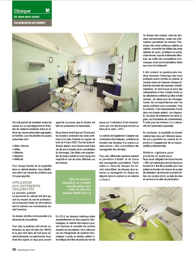 Parution : Améliorer sa traçabilité